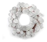 Heart of the home - Couronne de Noël design Eucalyptus - Diam. 48 cm - Argent - Eucalyptus Argent G