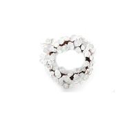 Heart of the home - Couronne de Noël design Eucalyptus - Diam. 58 cm - Argent - Eucalyptus