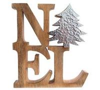 Heart of the home - Décoration de Noël à poser Letter Ice - Argent - Noël givré Gris G