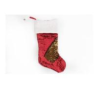 Heart of the home - Décoration de Noël suspendue Botte Sequin - Rouge - Design de Noël Rouge G
