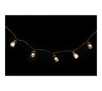 Heart of the home - Guirlande lumineuse Bocaux - 10 LED - L. 140 cm - Noir - Bocaux Noir G