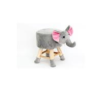 Heart of the home - Tabouret enfant Eléphant Wilddidou - Gris - Wilddidou