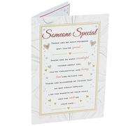 Heartfelt Wishes Carte d'anniversaire sentimentale Someone Special - 22,9 x 15,2 cm - Regal Publishing