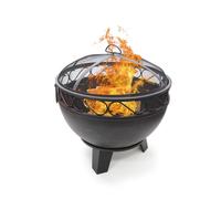 HEAT Bol de feu Boble Ø60 cm avec pare-étincelles - Bol de feu pour le jardin