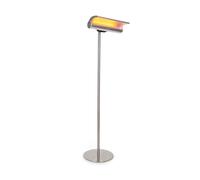 Heat Guard Reflex Radiateur 1800W IP55 Minuterie Télécommande - argent