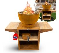 HEAT Kjok Cuisine d'extérieur Ø56 cm Rouille