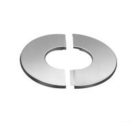 Heat Resistant Chimney Cover 40-200mm Stainless Steel(60) | Conceals unsightly pipes, fits 40-200mm diameter, sleek silver look, enhances home decor aesthetics