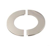 Heat Resistant Chimney Cover 40-200mm Stainless Steel(80) | Conceals unsightly pipes, fits 40-200mm diameter, sleek silver look, enhances home decor aesthetics