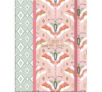 Heather Dutton Agenda de poche mensuel 2027 Motif Flora and Fauna