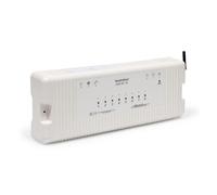 Heatmiser UH8-RF Centre de Câblage Sans Fil 8 Zones pour Chauffage, Compatible avec Thermostats Slimline-RF et neoAir