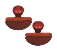 HEATSHAKING Buvard à Encre Pratique 2pcs en Bois pour Calligraphie à Bascule Absorption Rapide d'encre, Design Unique Style Antique, Usage Pratique et Prévention des Éclaboussures