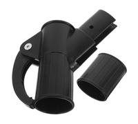 HEATSHAKING Coulisse pour Parapluie, Toboggan extérieur pour Parasol, Plastique Noir, Support stabilisateur, compatibilité Universelle, pour Parasol de terrasse et réunions en Plein air