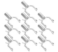 HEATSHAKING Fourche métallique 10 pcs Support Branche d'arbre fruitier 10.00X6.00X1.90cm béquille légère résistante pour Jardins ornementaux et vignobles