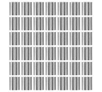HEATSHAKING Manchons Ovales Gaine pour Fil Lot de 200 pour Sertissage en Alliage D'aluminium Résistants aux Intempéries et Embout de Câble Pratique