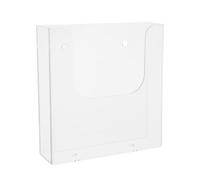 HEATSHAKING Organisateur de Fichiers Mural Design Moderne Classification Claire et Forme à Trous en Plastique Robuste pour Usage Bureau et Rangement