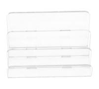 HEATSHAKING Organisateur de Lettres Trieur de Lettres Acrylique 3 Compartiments, Support Mural Bureau, pour Bureau, École et Maison