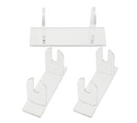 HEATSHAKING Support 3pcs Base Plate Large et Rainure Centrale Japonerie en Acrylique Transparent et Mise en Valeur des Éventails Pliants D'éventail pour Décoration Intérieure