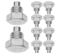 HEATSHAKING Vis de Fixation pour Levier de Pression de Vérin Horizontal en Fer Argenté, 8 Pcs, Pas de Vis 12x1,75 Mm, Accessoires de Réparation Simples pour Vérins