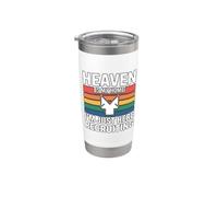 Heaven Is My Home I'm Just Here Recruiting Gobelet isotherme en acier inoxydable double paroi