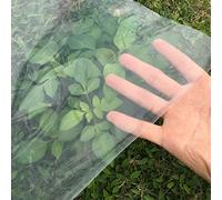 Heavy Du Bâche en polyéthylène imperméable 7 x 9 m 100 microns d'épaisseur pour la poussière Idéal pour les serres agricoles et projets de construction