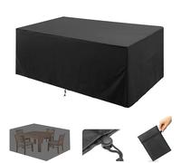Heavy Du Housse de protection imperméable en fourrure de jardin - Plusieurs tailles 150 x 110 x 90 cm - Résistante aux intempéries - Protection pour terrasse et ensemble de table