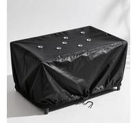 Heavy Du - Nappe de table d'extérieur 160 x 160 x 160 cm - Tissu bœuf 600D imperméable et résistant aux intempéries, protection anti-UV pour fourrure de jardin, table de patio et chaise