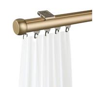 Heavy Du Système de rail de plafond en aluminium antirouille pour séparateur de pièce et réglable 70 à 630 cm Épaisseur de paroi 1,50 mm x 220 cm (2 x 110 cm)