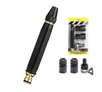 Heavy Duty Adjustable Twist Hose Nozzle Jet Sweeper Nozzle,Jet Nozzle Power Washer for Garden Hose,Powerful Cleaning Spray Evenly, High Pressure Hose Nozzle for Car Washing (1)