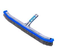Heavy Duty Brosse de Piscine Premium 45,7 cm en Aluminium Brosse de Nettoyage pour Piscine par AquatiX Pro avec Poils en Acier Inoxydable et EZ Clips, Nettoie Les Murs, carrelage et sols sans Effort