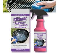 Heavy Duty Gril Huiledestruction Spray, 2026 Nettoyant Barbecue Nettoyants Cuisine, Nettoyant Grille Barbecue, Inox Nettoyants Multi-usage Plaque Induction Produit Menager Entretien Maison, 120 ml