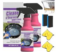 Heavy Duty Gril Huiledestruction Spray, 2026 Nouveau Nettoyant Barbecue Nettoyants Cuisine, Inox Nettoyants Multi-usage Plaque Induction Produit Menager Entretien Maison (2 pcs)