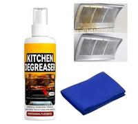 Heavy-Duty Grill Degreaser Spray, 2026 Barbecue Spray Degraissant Barbecue, Multi Surface Accessoires für Den Haushalt Backöfen Herde Und Dunstabzugshauben
