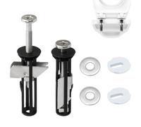 Heavy Duty Toilet Seat Fastener Kit, Standard Stainless Steel Seat Screws