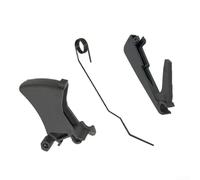 HEBEOT Ensemble de commande d'accélérateur pour coupe-disque à essence K760/K770, 588086202 595835701 588086001, pièce de rechange à ressort de verrouillage de sécurité (plaque d'accélérateur)