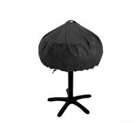 HEBEOT Housse de protection ronde imperméable pour barbecue George Foreman GGR50B, GFO3320 et GFO240 49,5 x 45,7 cm