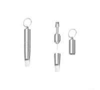 HEBEOT Outil d'éjection de plateau de carte SIM portable avec brosse de nettoyage et aiguille de réinitialisation en alliage d'aluminium porte-clés accessoire pour téléphone, tablette, orange, noir