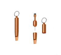 HEBEOT Outil d'éjection de plateau de carte SIM portable avec brosse de nettoyage et aiguille de réinitialisation en alliage d'aluminium porte-clés accessoire pour téléphone, tablette, orange, noir