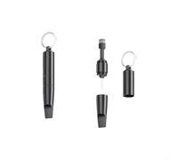 HEBEOT Outil d'éjection de plateau de carte SIM portable avec brosse de nettoyage et aiguille de réinitialisation en alliage d'aluminium porte-clés accessoire pour téléphone, tablette, orange, noir