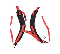 HEBEOT Sangle de sac à dos pour Craftsman BP510 - Pièce de rechange 727-05849 - Harnais d'épaule en tissu haute résistance pour travaux en plein air - Noir et rouge