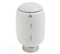 HEBEOT Vanne de radiateur thermostatique intelligente TRV avec contrôle par application pour systèmes de chauffage courants Régulation de la température 5-30 °C Économie d'énergie Mode vacances