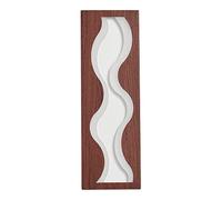 HEBXMF Applique murale en acrylique et fer forgé, style industriel moderne, applique murale à LED unique, luminaire mural pour salle à manger, entrée ou salon