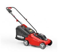 HECHT 1233 Tondeuse électrique | 33 cm de largeur de coupe | 1300 W | 30 litres de bac de ramassage | 20 - 60 mm de hauteur de coupe