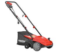 Hecht 1420 2en1 Scarificateur et ventilateur électrique gazon 1500 W Bac 35 l Largeur du travail 32 cm Hauteur -12 à +4 mm