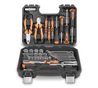 Hecht 2076 Coffret douille mallette et boîte à outils complète 76 pièces