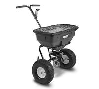 Hecht Jardin 256 Épandeur Universel de Haute Qualité 60L Dosage Exact et Distribution précise Roues