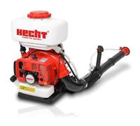 Hecht jardin 459 Pulvérisateur à moteur 3en1 Injection d'engrais pour la fertilisation liquide Granulateur et Salière Souffleur de f