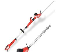 HECHT Taille-haie électrique 675 - Taille-haie télescopique - 750 W - Longueur de coupe de 510 mm - Manche télescopique extensible