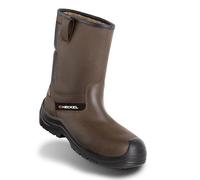 HECKEL Bottes de sécurité hiver S3 SUXXEED OFFROAD - Marron foncé / 38
