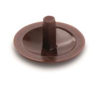 HECO Cache-vis pour vis à trou Ø2,4mm, Ø12mm, RAL8007, brun fauve, 500 pcs. Quantité:500