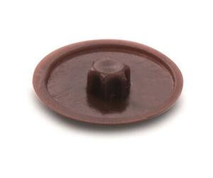 HECO Cache-vis, T-25, Ø15mm, RAL8011, brun noisette, 500 pcs. Quantité:500